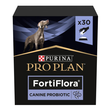 Purina Pro Plan Canine FortiFlora – Supliment Probiotic pentru Câini – 30 Plicuri